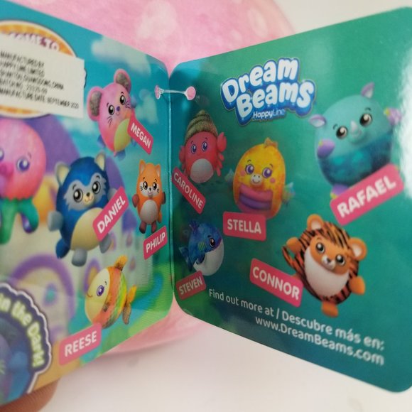 Dream Beams Glow in the Dark Ola the Octopus 18cm Soft Toy - Picture 15 of 16